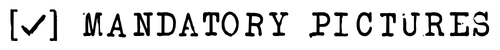 Mandatory Pictures Logo